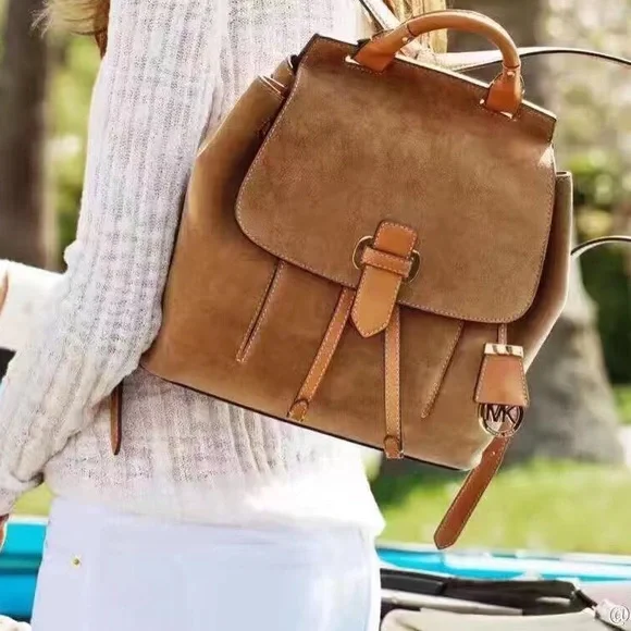 Michael Kors | Bags | Nwt Michael Kors Romy Suede And  display picture 3
